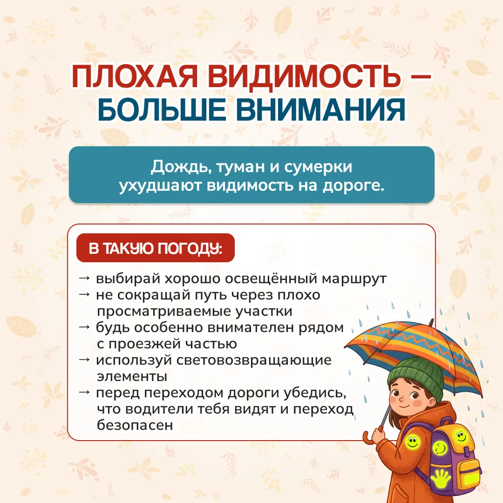 безопасность осенью 7
