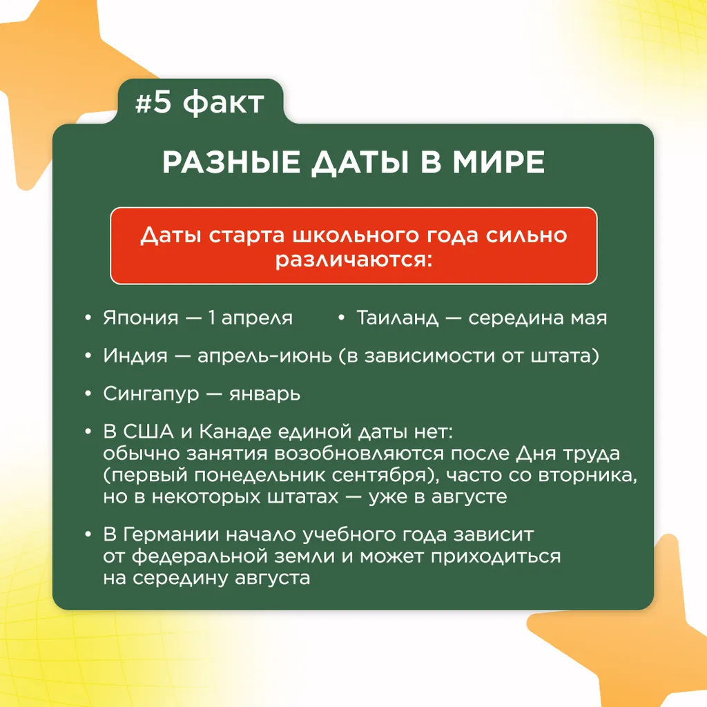семь фактов о первом сент 6